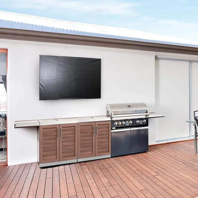 S&#233;ura Cover for 50" Full Sun Series Outdoor TV with S&#233;ura Soundbar