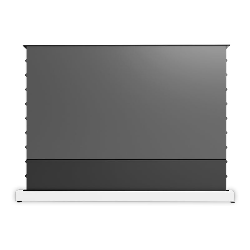 Spectra Projection Phoenix 110" Motorized Floor Rising ALR screen for Ultra Short Throw Projectors UST Ambient Light Rejecting - White Case