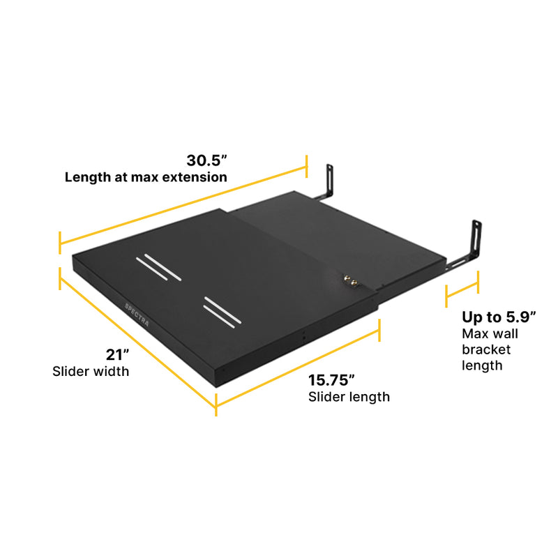 Spectra Projection Slider UST Ultra Short Throw Projector Sliding Tray for Laser TV Projectors