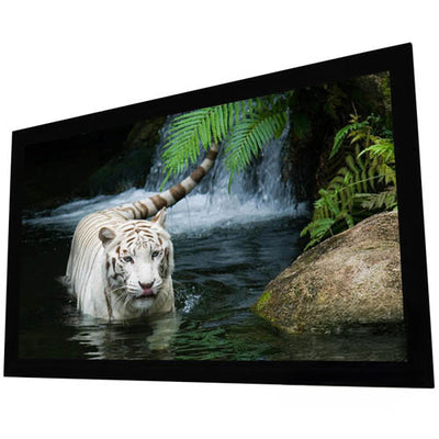 EluneVision 100" (49x87) 16:9 Reference Studio 4K Fixed 1.0 Gain Projector Screen