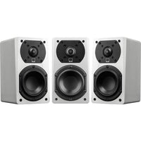 SVS Prime Satellite Pro 5.1 System 5.1-channel home theater speaker system with powered subwoofer (Piano Gloss White)