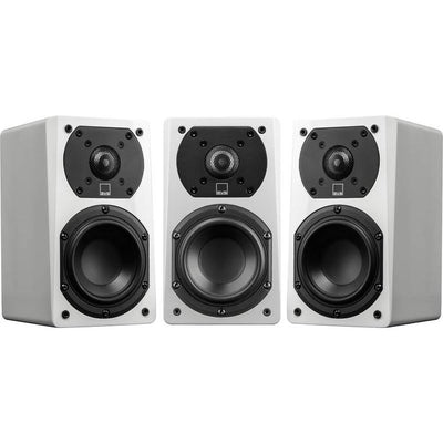SVS Prime Satellite Pro 5.1 System 5.1-channel home theater speaker system with powered subwoofer (Piano Gloss White)