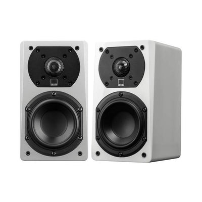 SVS Prime Satellite Pro 5.1 System 5.1-channel home theater speaker system with powered subwoofer (Piano Gloss White)