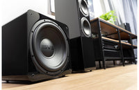 SVS SB-1000 Pro 12" powered subwoofer with digital processing and parametric equalization controls (Piano Gloss Black)