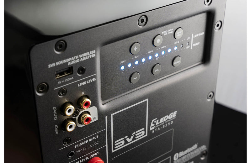 SVS SB-1000 Pro 12" powered subwoofer with digital processing and parametric equalization controls (Piano Gloss Black)