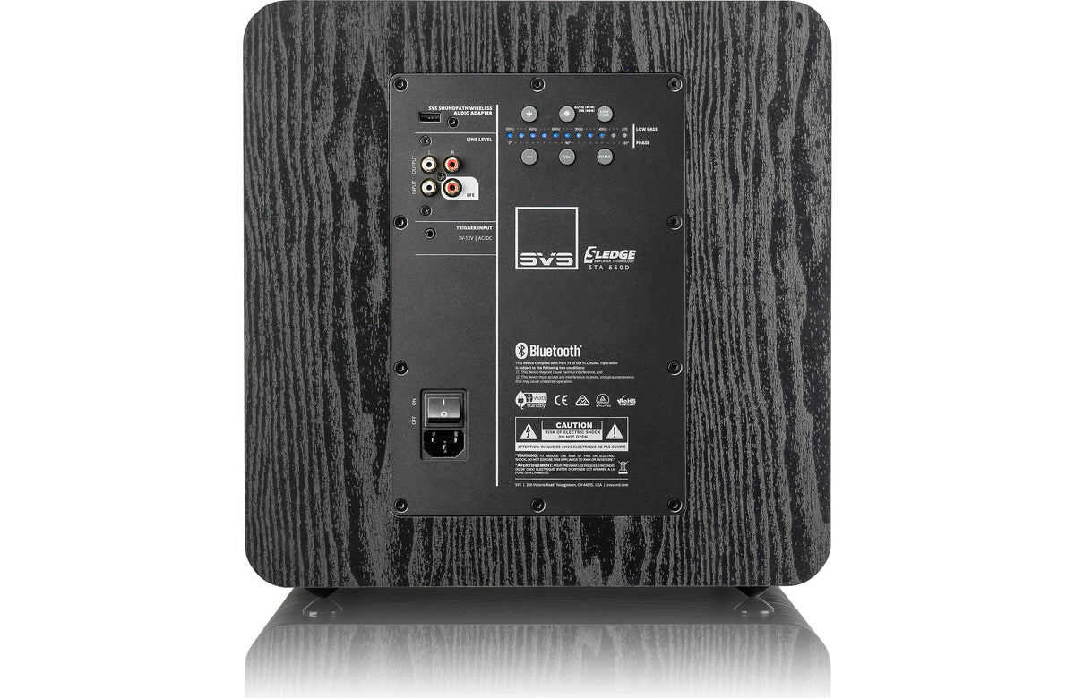 SVS SB-2000 Pro Powered subwoofer with app control (Black Ash)