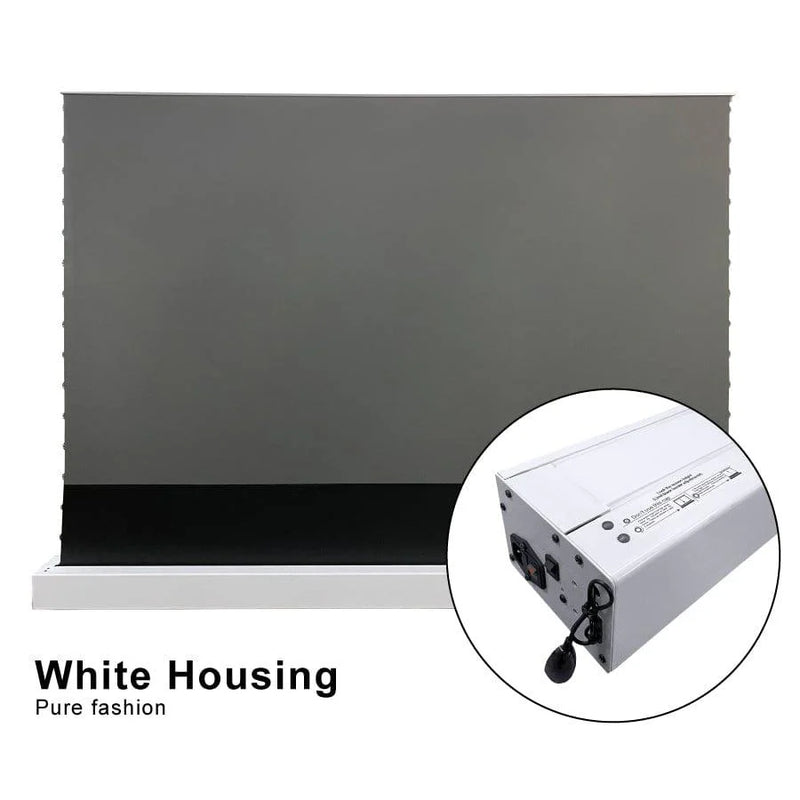 Vividstorm Motorized Floor Rising ALR Projector Screen for Ultra Short Throw Projectors 120 Inch - VWSDSTUST120H
