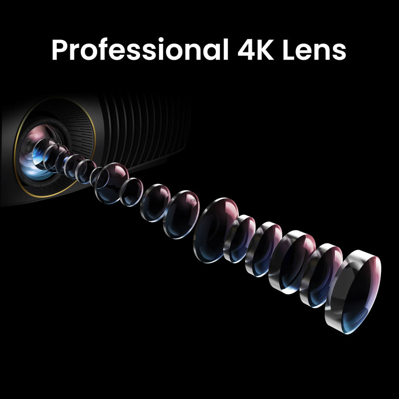 BenQ W5850 4K Laser Home Cinema Projector with HDR-Pro 2600 Lumens