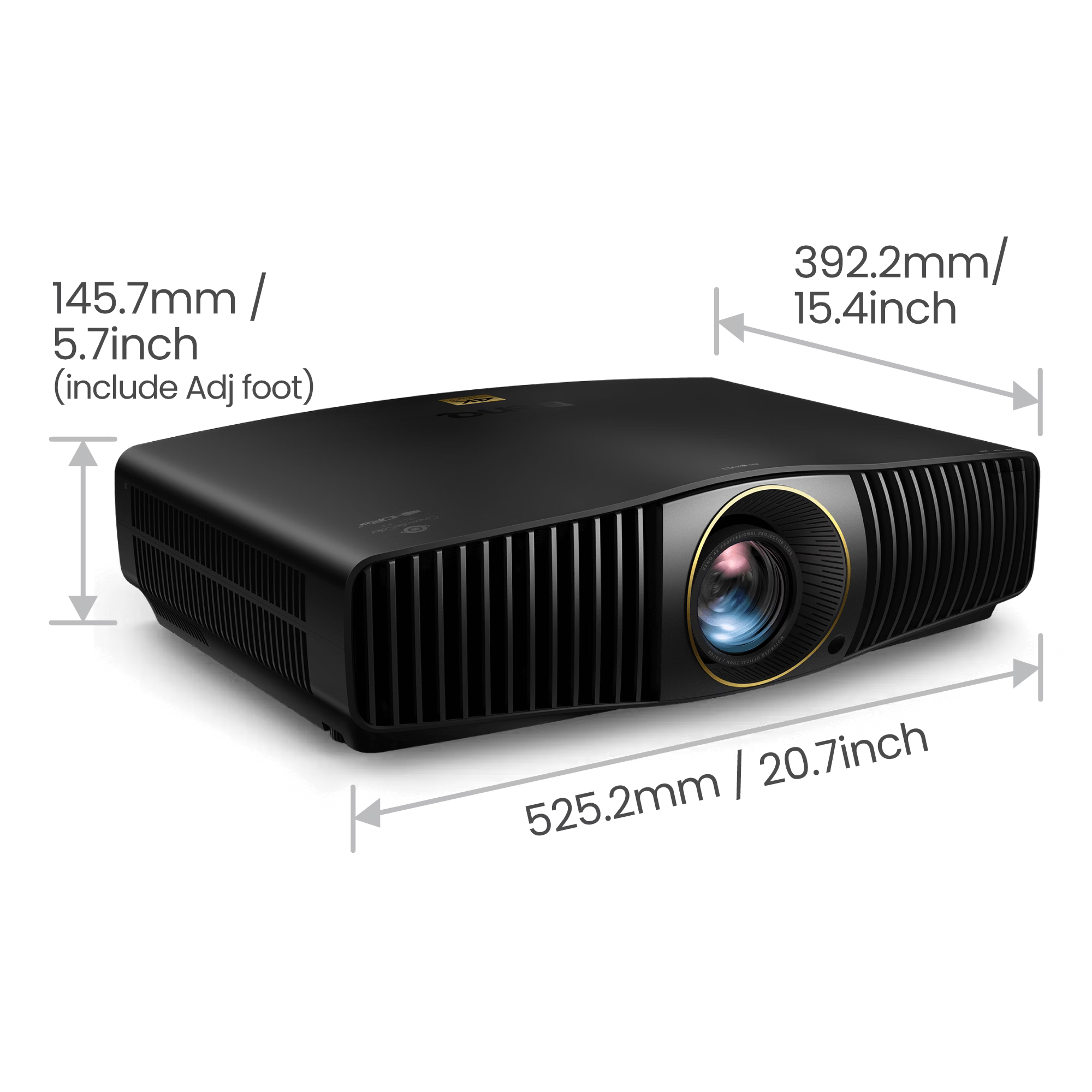 BenQ W5850 4K Laser Projector - Thumbnail 5
