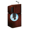 Tabletop & Base Combo Sound Lectern (Mahogany on Walnut) with Tie clip/ lavalier  wireless mic