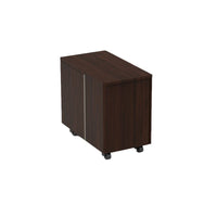 Vividstorm VLTCASN Astra Motorized Long Throw Projector Cabinet - Walnut
