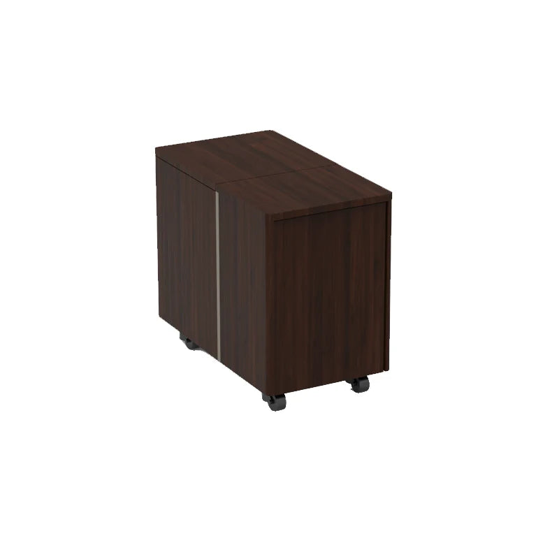 Vividstorm VLTCASN Astra Motorized Long Throw Projector Cabinet - Walnut