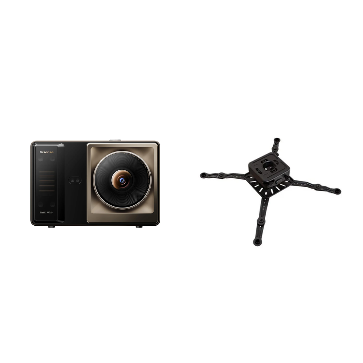 Hisense XR10 + Universal Projector Ceiling Mount Bundle