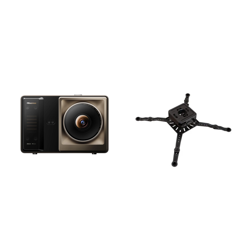 Hisense XR10 + Universal Projector Ceiling Mount Bundle