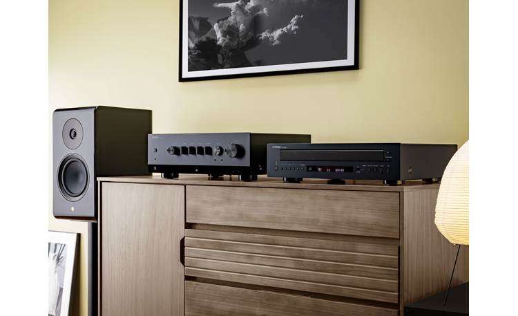 Yamaha CD-C603 5-disc CD changer with front-panel USB input - CD-C603BL