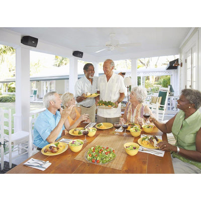 Yamaha NS-AW194 Outdoor Speakers (Pair, White) - NS-AW194WH