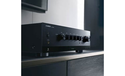 Yamaha R-N1000A Stereo receiver with Wi-Fi, Bluetooth, Apple AirPlay 2, and HDMI (Black) - R-N1000ABL
