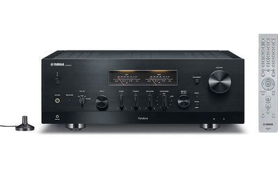 Yamaha R-N2000A Stereo receiver with Wi-Fi, Bluetooth, Apple AirPlay 2, and HDMI (Black) - R-N2000ABL