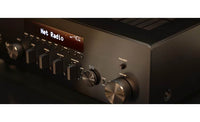 Yamaha R-N600A Stereo receiver with Wi-Fi, Bluetooth, and Apple AirPlay 2 (Black) - R-N600ABL