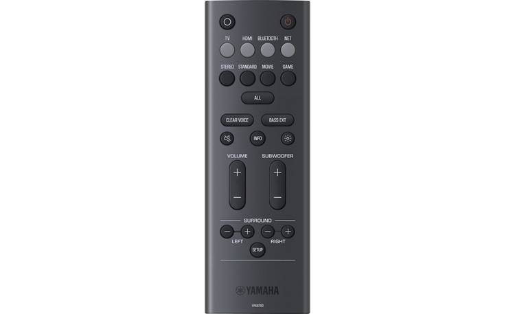 Yamaha True X Bar 40A (SR-X40A) Powered sound bar with built-in subwoofers, Wi-Fi, Bluetooth, and Dolby Atmos - SR-X40ABL