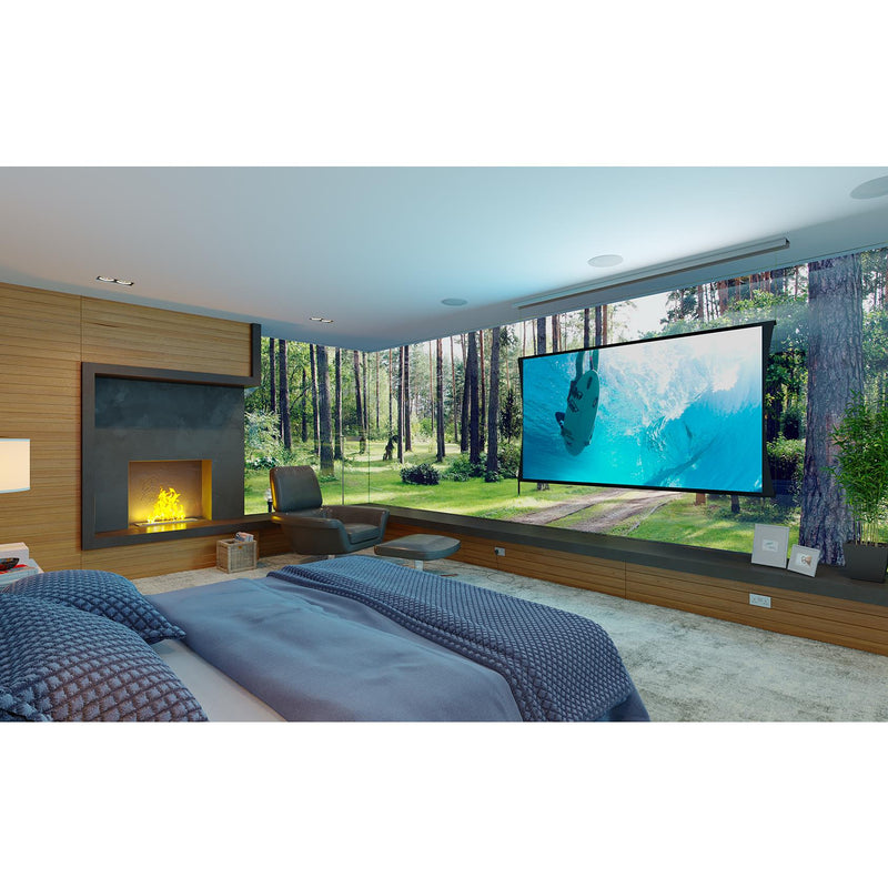 Screen Innovations Zero-G Motorized Flush - 92" (45x80) - 16:9 - Pure Gray .85 - 5TGFL92PG