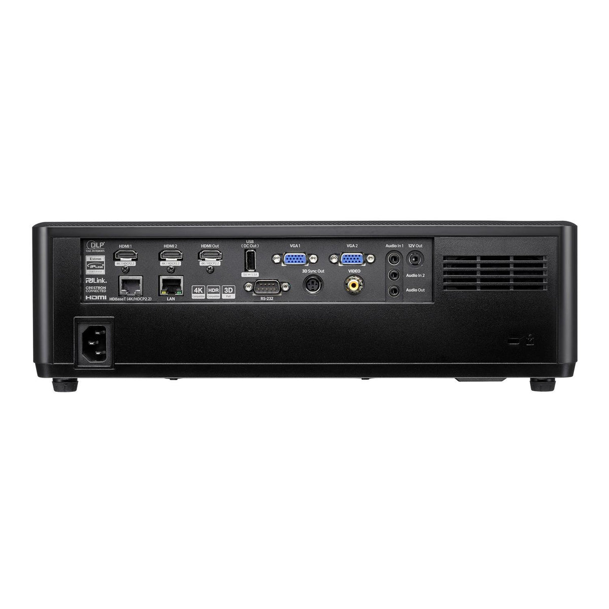 Optoma ZU607TST WUXGA Professional Installation Short Throw Laser Projector with 6000 Lumens