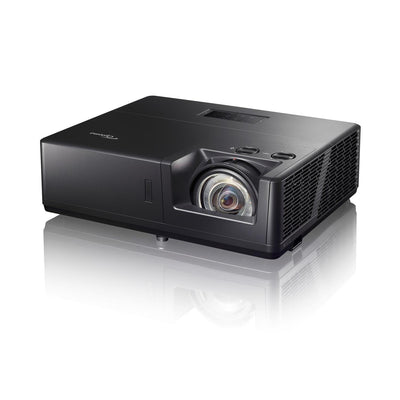 Optoma ZU607TST WUXGA Professional Installation Short Throw Laser Projector with 6000 Lumens