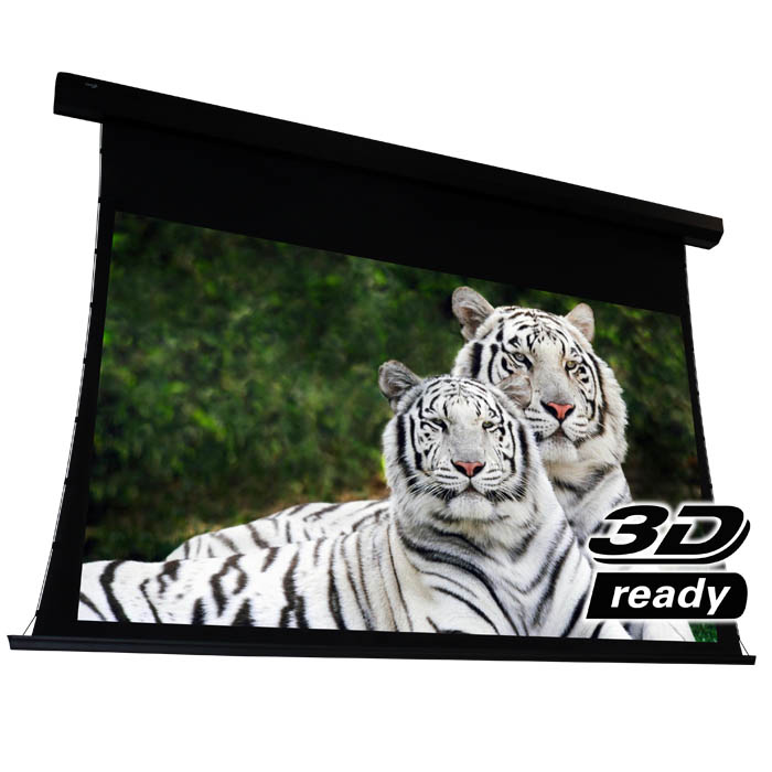 EluneVision 112" (55x98) 16:9 Reference Studio 4K Tab Tensioned AudioWeave 1.15 Gain Projector Screen - Elune-T3AW-112-4K