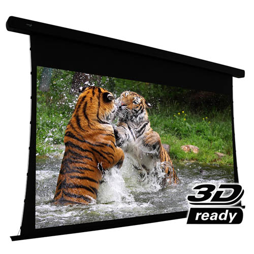 EluneVision 92" (45x80) 16:9 Reference Studio 4K Tab Tensioned 1.0 Gain Projector Screen - Elune-T3-92-4K