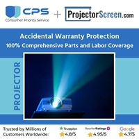 4 Year Extended Warranty with Accidental Damage Projection and In Home Service for Projectors/Screens under $3,500