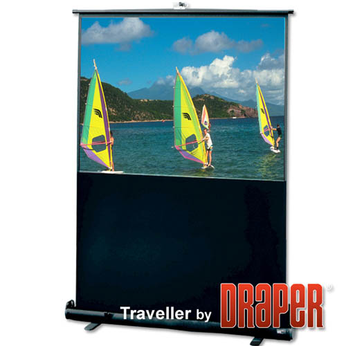 Draper 230116EH Traveller 46 diag. (23x40) - HDTV [16:9] - Argent White XH1500E 1.5 Gain - Draper-230116EH