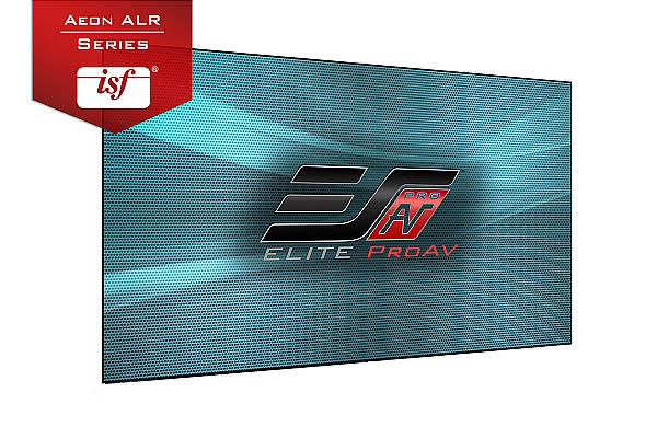Elite Screens Aeon CineGrey 3D 135" Diag. 16:9, Ceiling, Ambient Light Rejecting (CLR/ALR) CineGrey 3D EDGE FREE Fixed Frame Projection Screen, AR135DHD5 - Elite-AR135DHD5