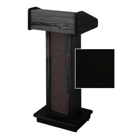 Sound-Craft LCB Club Series 47"H Lectern with Black Lacquered Wood Veneer - Sound-Craft-LCB