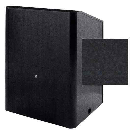 Sound-Craft MMR36C-Onyx Instructor LG Series 48"H x 36"W Multimedia Lectern with Onyx Carpeted Fabric - Sound-Craft-MMR36C-Onyx
