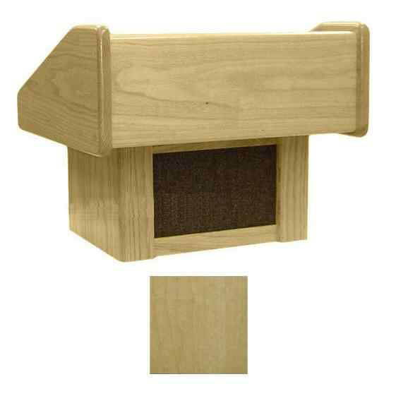Sound-Craft TCX Club Series 17"H Portable Tabletop Lectern with Natural Maple Finish - Sound-Craft-TCX