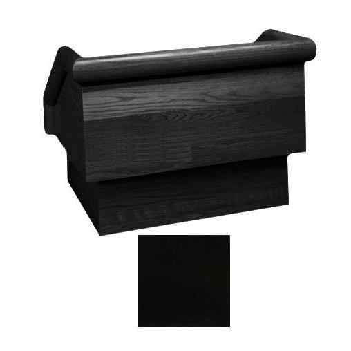 Sound-Craft TE1B Keynote Series 20.5"H Tabletop Lectern with Black Lacquered Oak Wood Veneer - Sound-Craft-TE1B