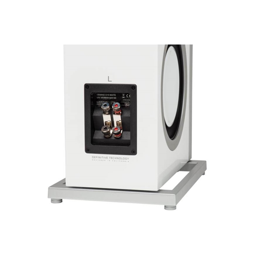 Definitive Technology D15 Demand Series Performance Tower Speaker with Dual 8" Passive Bass - Left - White - DT-D15-Left-White
