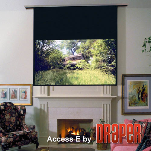 Draper 139020EH Access FIT/Series E 130 diag. (78x104) - Video [4:3] - Argent White XH1500E 1.5 Gain - Draper-139020EH