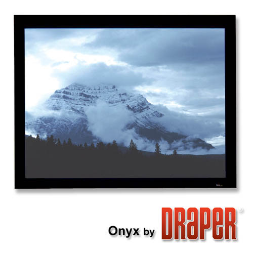 Draper 253338SC Onyx 119 diag. (58x104) - HDTV [16:9] - ClearSound NanoPerf XT1000V 1.0 Gain - Draper-253338SC