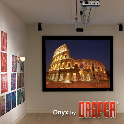 Draper 253300 Onyx 100 diag. (60x80) - Video [4:3] - Grey XH600V 0.6 Gain - Draper-253300