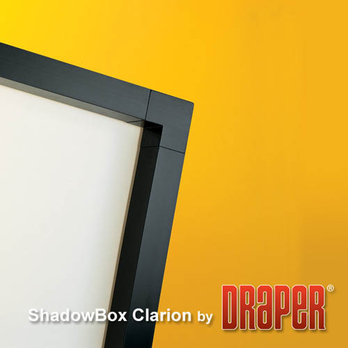 Draper 253134 ShadowBox Clarion 123 diag. (65x104) - Widescreen [16:10] - CineFlex CH1200V 1.2 Gain - Draper-253134