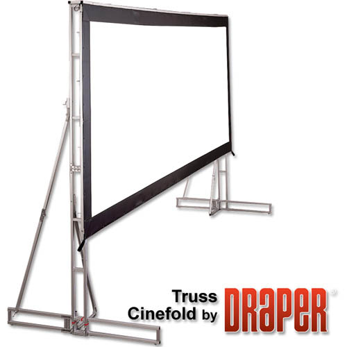 Draper 221060 Truss-Style Cinefold Complete 330 diag. (162x288) - HDTV [16:9] - 1.2 Gain - Draper-221060