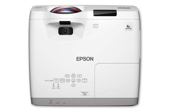 Epson PowerLite 520 XGA Projector with 2700 Lumens - Epson-PowerLite 520
