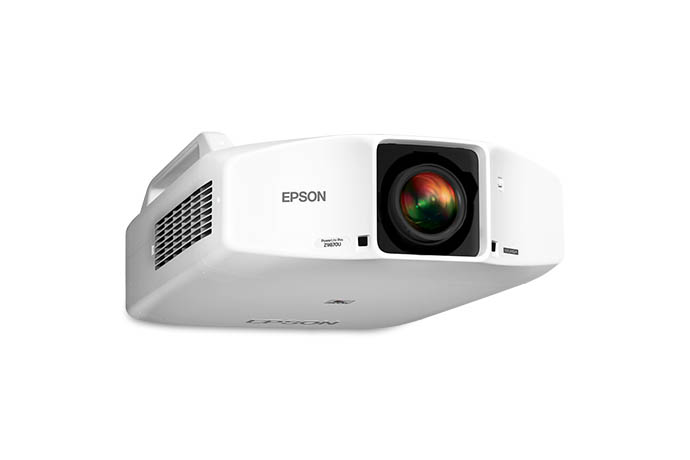Epson PowerLite Pro Z9870NL XGA Projector with 8700 Lumens - White - Epson-PowerLite Pro Z9870NL