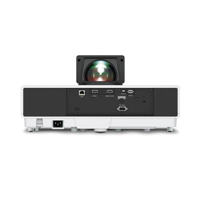 Epson LS500 EpiqVision UST 4K 120" Laser TV Projection System - White Projector - Epson-LS500-120