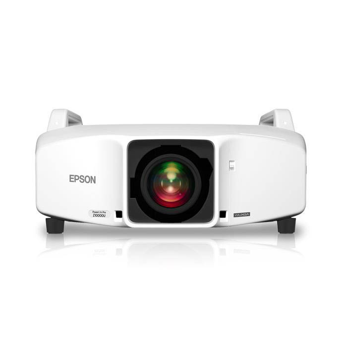 Epson PowerLite Pro Z10000UNL Projector WUXGA 10000 Lumen Projector White - V11H610920 - No Lens - Epson-Z10000UNL