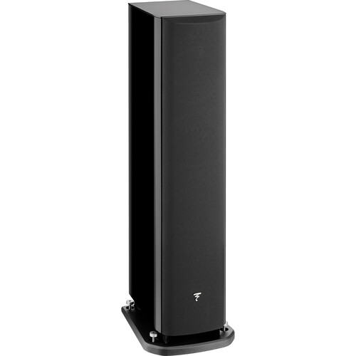 Focal Aria Evo X N&deg;2 Three-Way Floorstanding Speaker (High-Gloss Black, Single) - Focal-FARIAEVOXN2BK