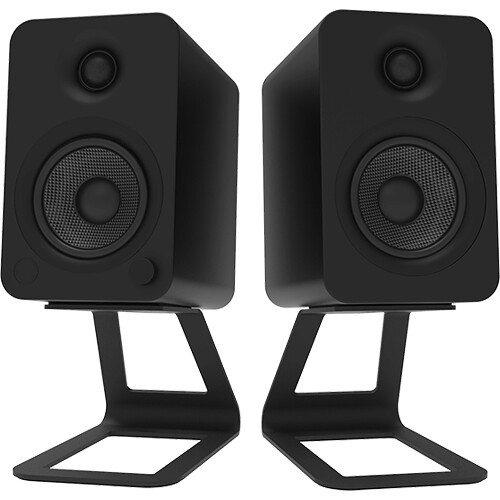 Kanto Living SE4 Desktop Speaker Stands (Pair, Black) - KANTO-SE4