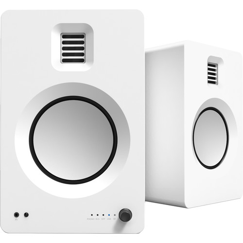 Kanto Living TUK Bluetooth Speaker System (Matte White) - KANTO-TUKMW