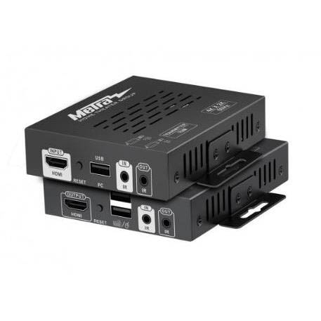 Metra AV CS-HDBTP2UK-70 HDBaseT 2.0 HDMI Extender 70M with USB - Metra-CS-HDBTP2UK-70